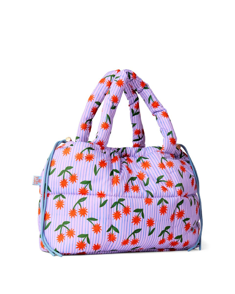THE SOMEWHERE CO. MARSHMALLOW MIDI TOTE - SUNBURST
