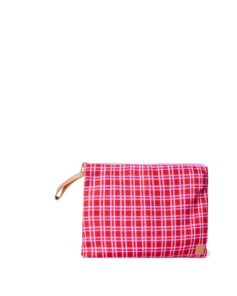 THE SOMEWHERE CO. LARGE WET BAG - RASPBERRY LEMONADE