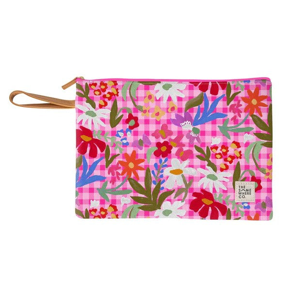 THE SOMEWHERE CO. WET BAG - FLOWERBURST