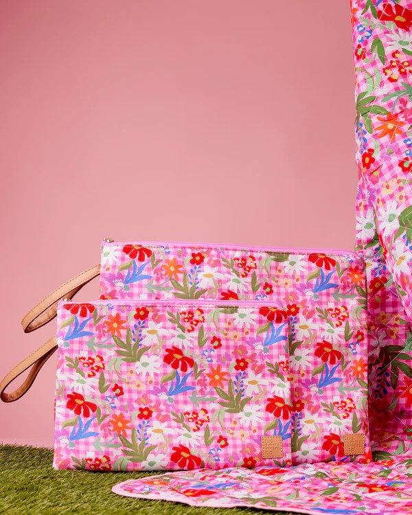 THE SOMEWHERE CO. WET BAG - FLOWERBURST