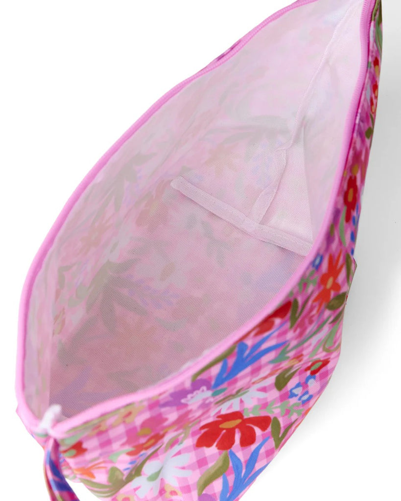 THE SOMEWHERE CO. HANDY POUCH TRIO - FLOWERBURST