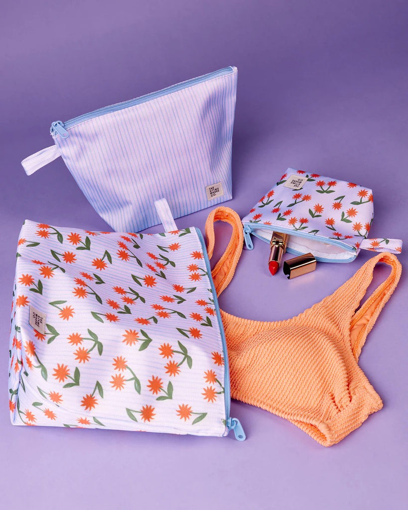 THE SOMEWHERE CO. HANDY POUCH TRIO - SUNBURST
