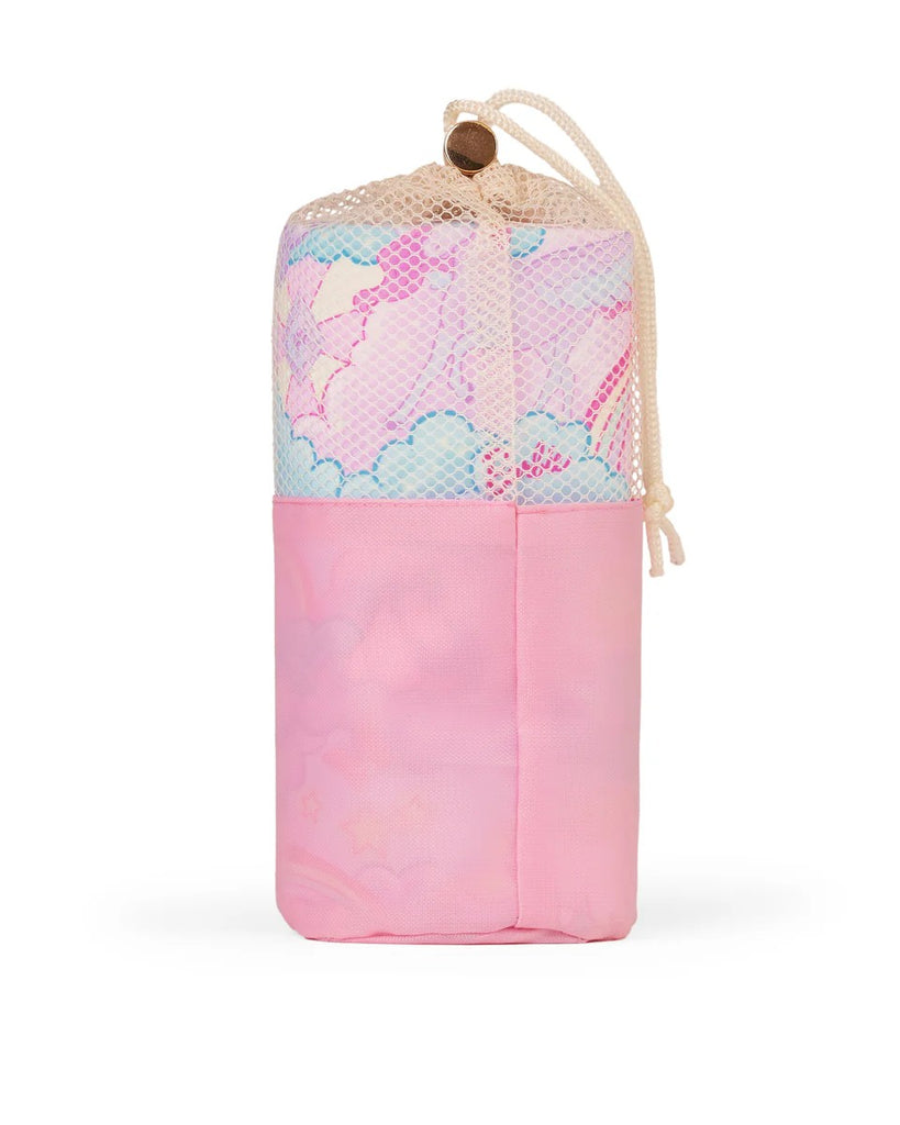 THE SOMEWHERE CO. MINI QUICK DRY TOWEL - BARBIE UNICORN FANTASY