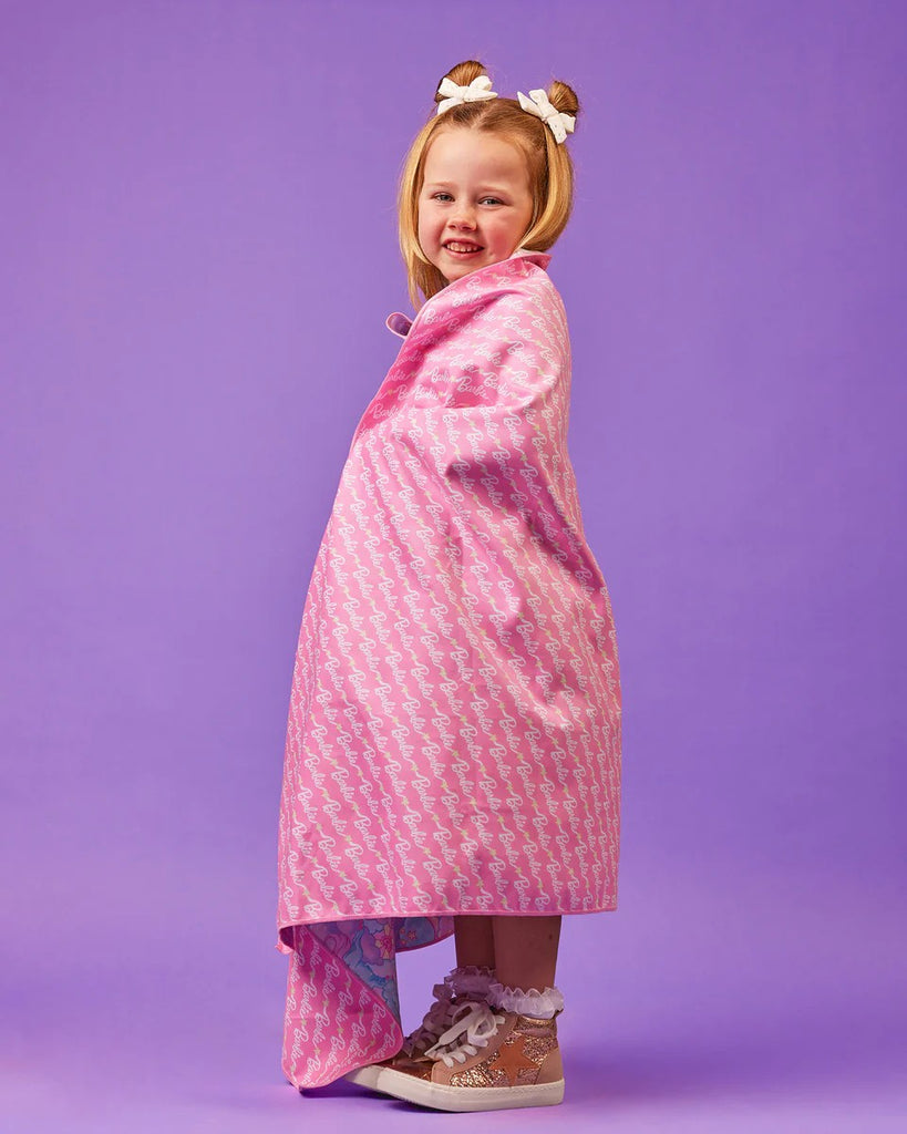 THE SOMEWHERE CO. MINI QUICK DRY TOWEL - BARBIE UNICORN FANTASY