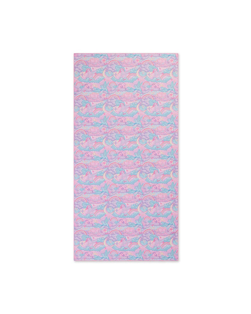 THE SOMEWHERE CO. MINI QUICK DRY TOWEL - BARBIE UNICORN FANTASY