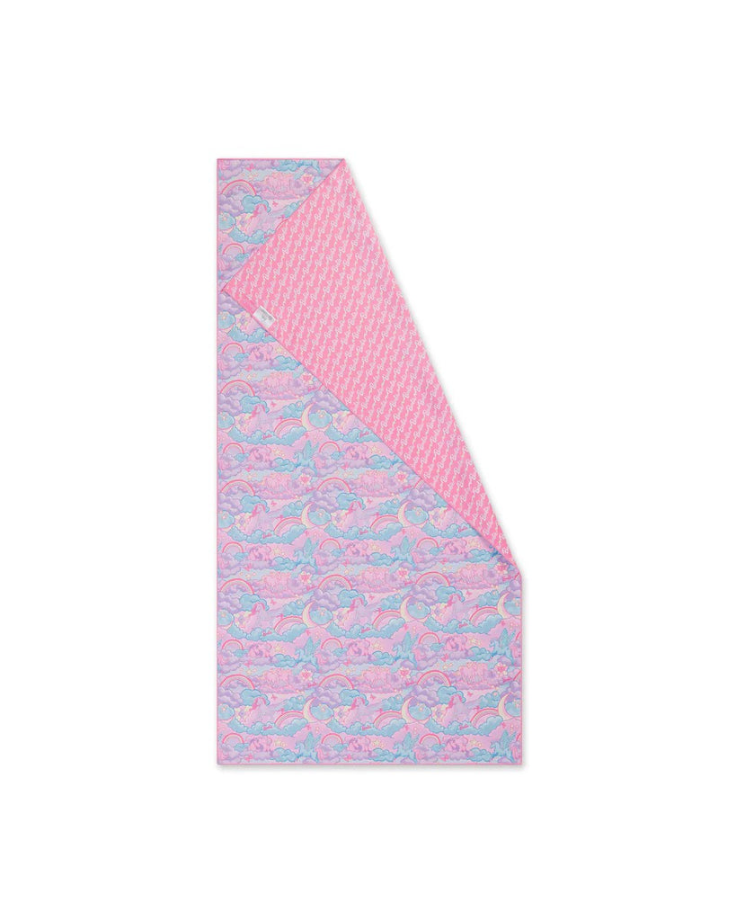 THE SOMEWHERE CO. MINI QUICK DRY TOWEL - BARBIE UNICORN FANTASY