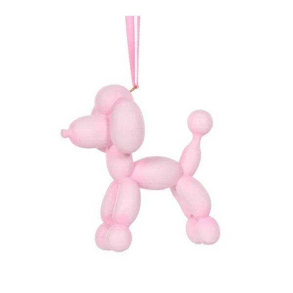HOLLY & IVY LIGHT PINK POODLE BALLOON HANGING