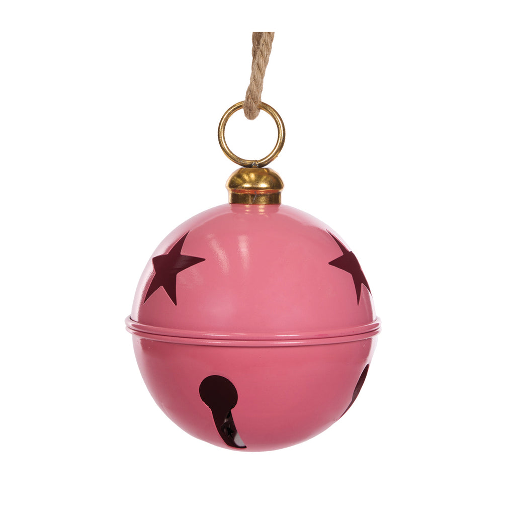 HOLLY & IVY GLOSS PINK BELL 20cm