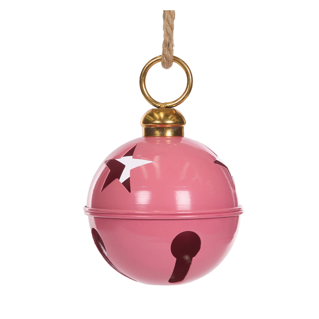 HOLLY & IVY GLOSS PINK BELL 16cm