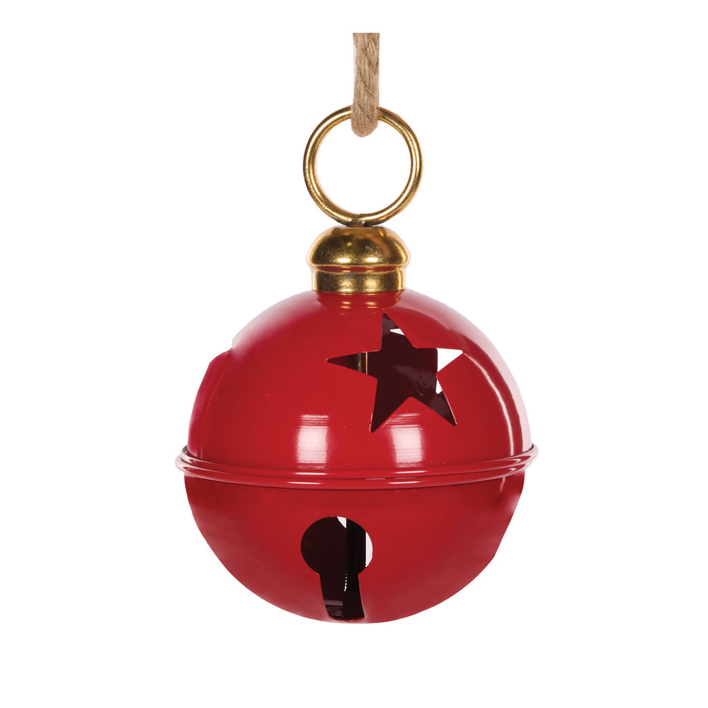 HOLLY & IVY GLOSS RED BELL 16cm