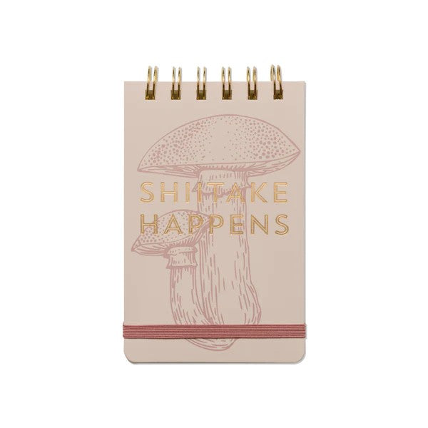 DESIGNWORKS INK VINTAGE SASS NOTEPAD SHIITAKE HAPPENS The Magic